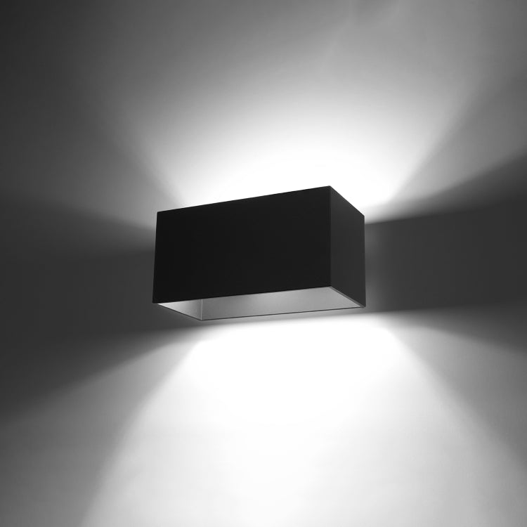 Quad Maxi | Wall lamp | Black