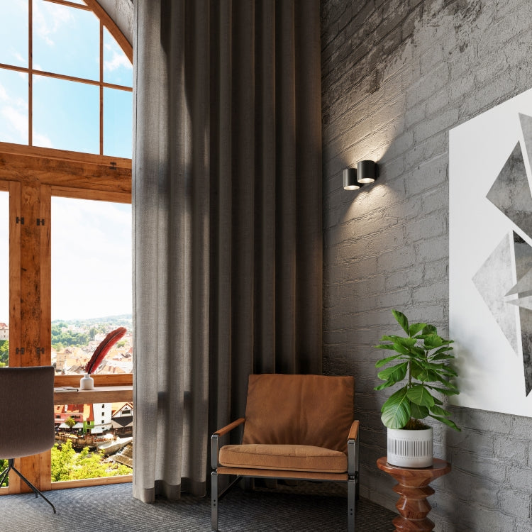 Orbis | Wall lamp | Black