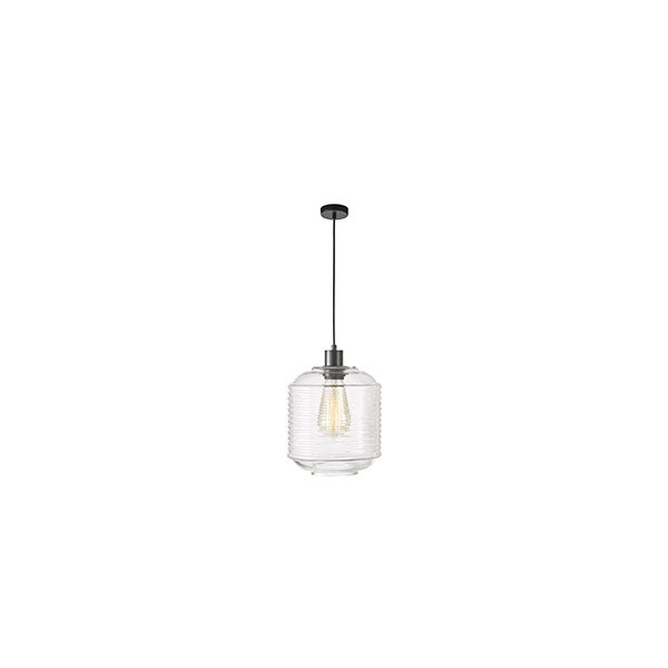 Single Clear Glass | Pendant Lamp | 25 Cm